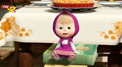 سری جدید کارتون ماشا و آقا خرسه _ نفست رو حَبس کن ❤